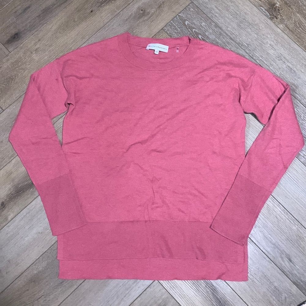 White + Warren Cotton & Silk Blend Sweater